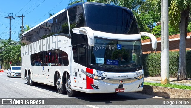 Auto Viação Catarinense 319324 na cidade de Aparecida, São Paulo, Brasil, por Diego Felipe. Número da foto: #11740259.
