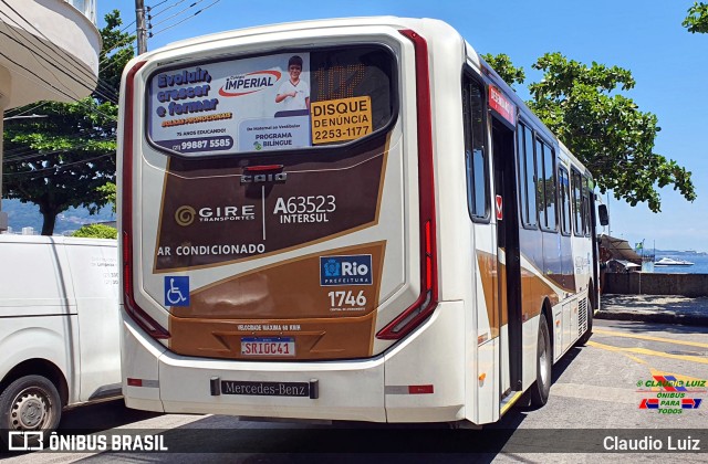 Erig Transportes > Gire Transportes A63523 na cidade de Rio de Janeiro, Rio de Janeiro, Brasil, por Claudio Luiz. ID da foto: 11741119.