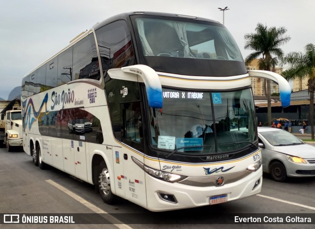 São João Turismo 875 na cidade de Cariacica, Espírito Santo, Brasil, por Everton Costa Goltara. ID da foto: 11741628.