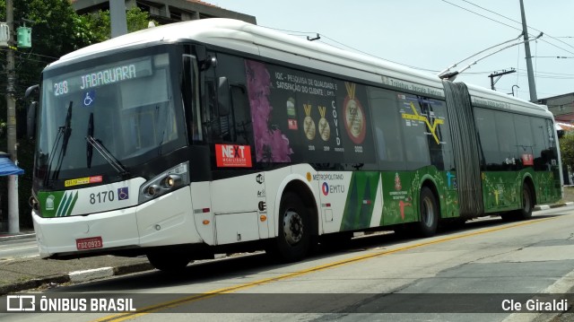 Next Mobilidade - ABC Sistema de Transporte 8170 na cidade de São Paulo, São Paulo, Brasil, por Cle Giraldi. ID da foto: 11745042.