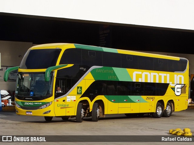 Empresa Gontijo de Transportes 25040 na cidade de Goiânia, Goiás, Brasil, por Rafael Caldas. Número da foto: #11745309.