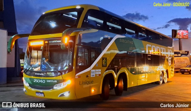 Empresa Gontijo de Transportes 25040 na cidade de Goiânia, Goiás, Brasil, por Carlos Júnior. Número da foto: #11745416.