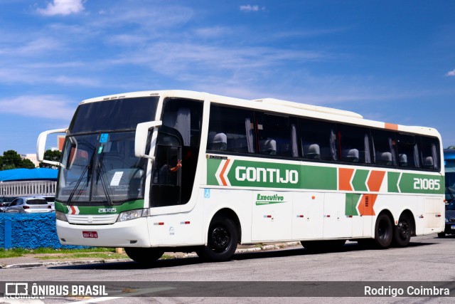 Empresa Gontijo de Transportes 21085 na cidade de São Paulo, São Paulo, Brasil, por Rodrigo Coimbra. ID da foto: 11744589.