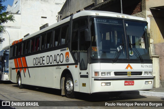 Viação Cidade do Aço RJ 174.032 na cidade de Rio de Janeiro, Rio de Janeiro, Brasil, por Paulo Henrique Pereira Borges. Número da foto: #11744235.