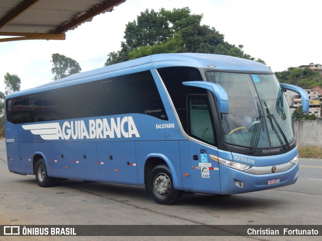 Viação Águia Branca RJ 193.018 na cidade de Coimbra, Minas Gerais, Brasil, por Christian  Fortunato. ID da foto: 11743556.