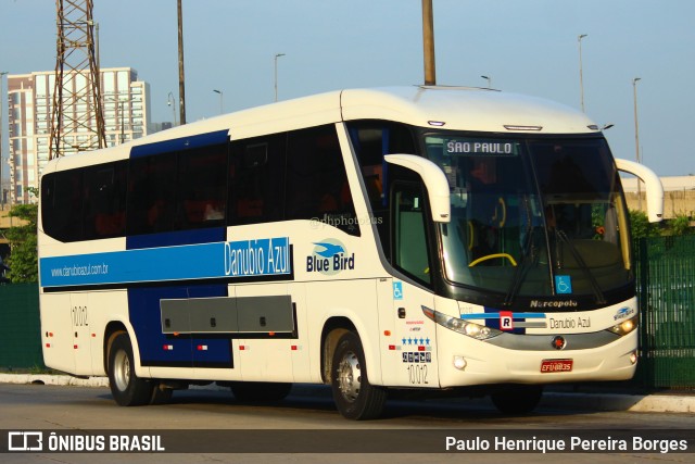 VIDA - Viação Danúbio Azul 10.012 na cidade de São Paulo, São Paulo, Brasil, por Paulo Henrique Pereira Borges. ID da foto: 11744202.