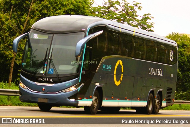 Viação Cidade Sol 10160 na cidade de Barra do Piraí, Rio de Janeiro, Brasil, por Paulo Henrique Pereira Borges. Número da foto: #11744277.