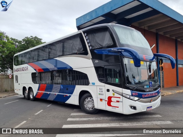 Expresso Embaixador 600 na cidade de Porto Alegre, Rio Grande do Sul, Brasil, por Emerson Dorneles. ID da foto: 11743880.