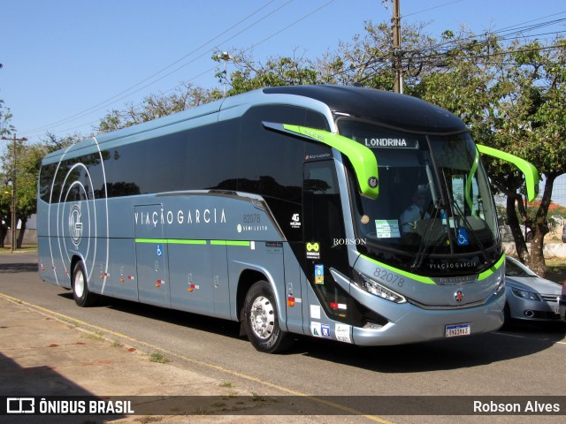 Viação Garcia 82078 na cidade de Paranavaí, Paraná, Brasil, por Robson Alves. ID da foto: 11744526.