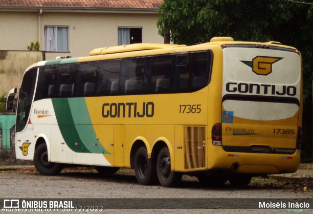 Empresa Gontijo de Transportes 17365 na cidade de Cubatão, São Paulo, Brasil, por Moiséis Inácio. ID da foto: 11745287.