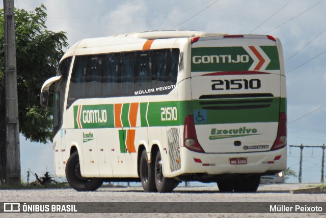 Empresa Gontijo de Transportes 21510 na cidade de Rio Largo, Alagoas, Brasil, por Müller Peixoto. ID da foto: 11745601.