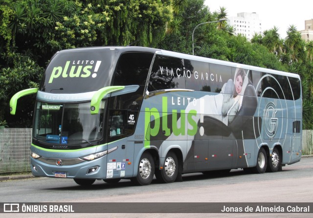 Viação Garcia 88027 na cidade de Curitiba, Paraná, Brasil, por Jonas de Almeida Cabral. ID da foto: 11744384.