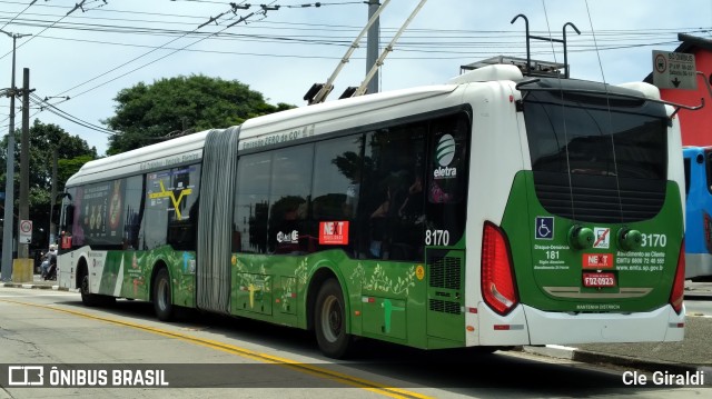 Next Mobilidade - ABC Sistema de Transporte 8170 na cidade de São Paulo, São Paulo, Brasil, por Cle Giraldi. ID da foto: 11745026.