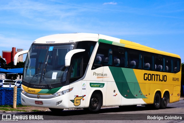 Empresa Gontijo de Transportes 18245 na cidade de São Paulo, São Paulo, Brasil, por Rodrigo Coimbra. ID da foto: 11744400.