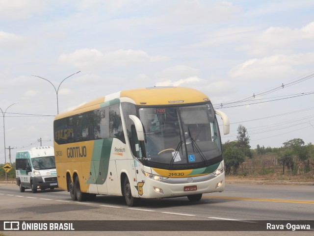 Empresa Gontijo de Transportes 21430 na cidade de Vitória da Conquista, Bahia, Brasil, por Rava Ogawa. ID da foto: 11674374.