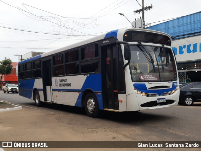 Transvida Transporte Coletivo 2060 na cidade de Ji-Paraná, Rondônia, Brasil, por Gian Lucas  Santana Zardo. Número da foto: #11675209.