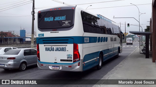 Viação Jacareí 8230 na cidade de São José dos Campos, São Paulo, Brasil, por Marcelo José Souza. ID da foto: 11673941.