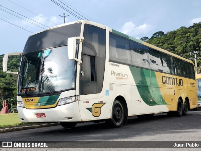 Empresa Gontijo de Transportes 12650 na cidade de Juiz de Fora, Minas Gerais, Brasil, por Juan Pablo. ID da foto: 11673807.