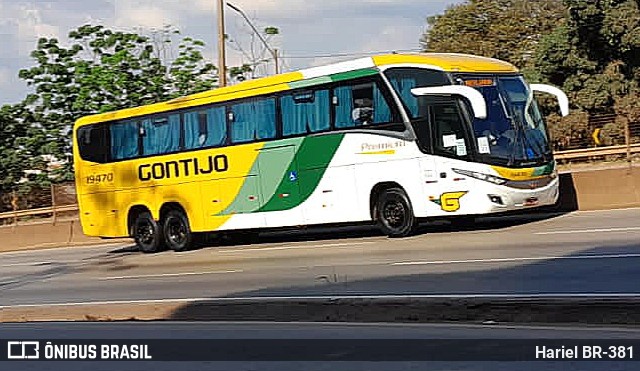 Empresa Gontijo de Transportes 19470 na cidade de Betim, Minas Gerais, Brasil, por Hariel BR-381. Número da foto: #11673326.