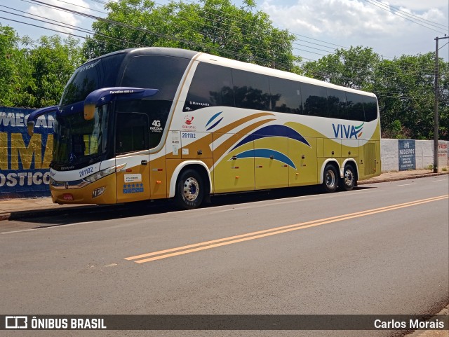 Viva Turismo 261102 na cidade de Presidente Venceslau, São Paulo, Brasil, por Carlos Morais. ID da foto: 11675088.