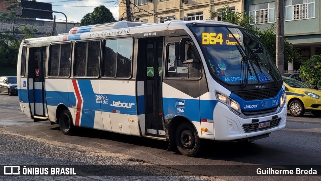 Auto Viação Jabour D86164 na cidade de Rio de Janeiro, Rio de Janeiro, Brasil, por Guilherme Breda. Número da foto: #11673933.