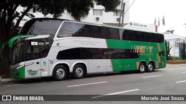 EBT - Expresso Biagini Transportes 1660 na cidade de São José dos Campos, São Paulo, Brasil, por Marcelo José Souza. Número da foto: #11674722.