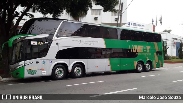 EBT - Expresso Biagini Transportes 1660 na cidade de São José dos Campos, São Paulo, Brasil, por Marcelo José Souza. ID da foto: 11674722.