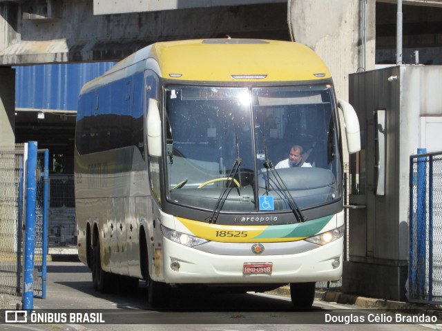 Empresa Gontijo de Transportes 18525 na cidade de Campinas, São Paulo, Brasil, por Douglas Célio Brandao. ID da foto: 11674363.