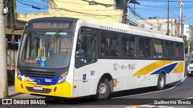 Auto Viação Três Amigos B44621 na cidade de Rio de Janeiro, Rio de Janeiro, Brasil, por Guilherme Breda. Número da foto: #11673962.