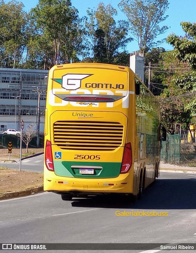 Empresa Gontijo de Transportes 25005 na cidade de Belo Horizonte, Minas Gerais, Brasil, por Samuel Ribeiro. ID da foto: 11673888.