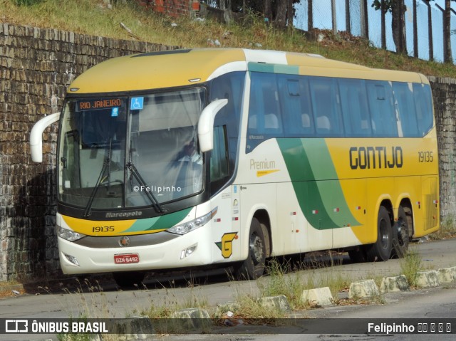 Empresa Gontijo de Transportes 19135 na cidade de Natal, Rio Grande do Norte, Brasil, por Felipinho ‎‎ ‎ ‎ ‎. ID da foto: 11673780.