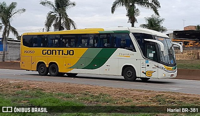 Empresa Gontijo de Transportes 19050 na cidade de Betim, Minas Gerais, Brasil, por Hariel BR-381. Número da foto: #11673382.
