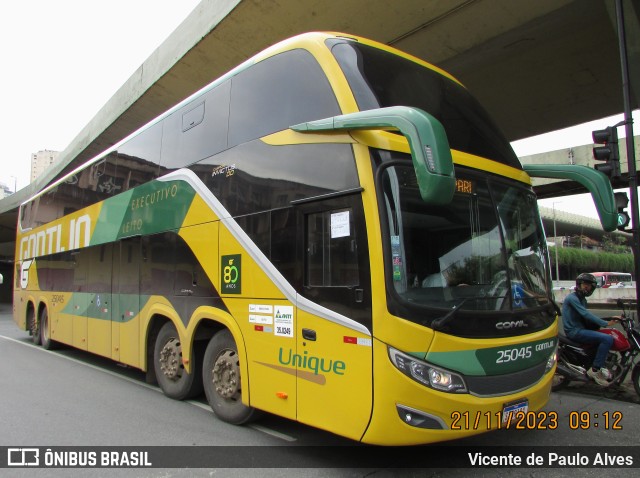 Empresa Gontijo de Transportes 25045 na cidade de Belo Horizonte, Minas Gerais, Brasil, por Vicente de Paulo Alves. ID da foto: 11675838.