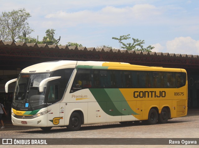 Empresa Gontijo de Transportes 18675 na cidade de Vitória da Conquista, Bahia, Brasil, por Rava Ogawa. Número da foto: #11674384.