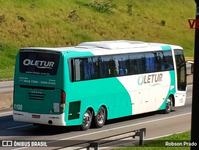 Oletur Transportadora Turística 1100 na cidade de São José dos Campos, São Paulo, Brasil, por Robson Prado. Número da foto: #11674415.