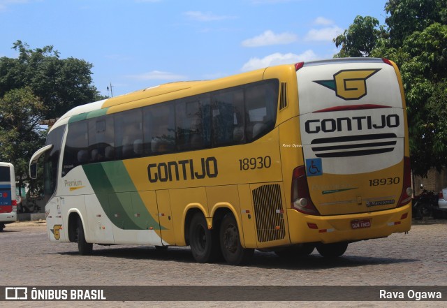 Empresa Gontijo de Transportes 18930 na cidade de Vitória da Conquista, Bahia, Brasil, por Rava Ogawa. ID da foto: 11674404.