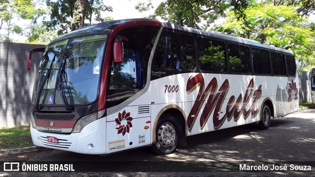 Mult Fretamento e Turismo 7000 na cidade de São José dos Campos, São Paulo, Brasil, por Marcelo José Souza. ID da foto: 11674692.