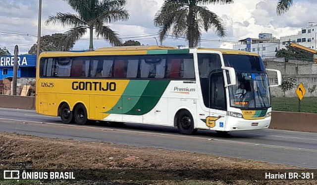 Empresa Gontijo de Transportes 12625 na cidade de Betim, Minas Gerais, Brasil, por Hariel BR-381. ID da foto: 11673349.