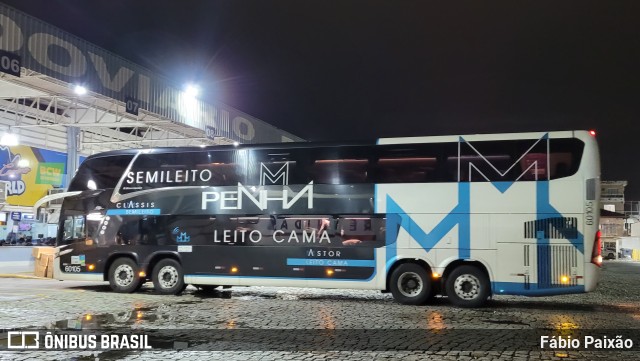 Empresa de Ônibus Nossa Senhora da Penha 60105 na cidade de Balneário Camboriú, Santa Catarina, Brasil, por Fábio Paixão. ID da foto: 11673930.