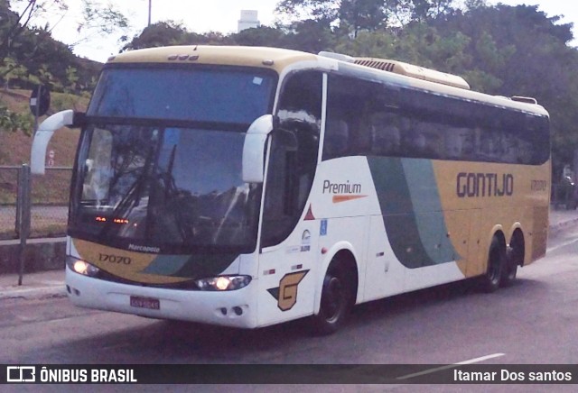 Empresa Gontijo de Transportes 17070 na cidade de Salvador, Bahia, Brasil, por Itamar dos Santos. ID da foto: 11673652.