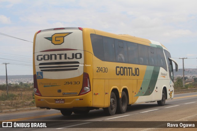 Empresa Gontijo de Transportes 21430 na cidade de Vitória da Conquista, Bahia, Brasil, por Rava Ogawa. Número da foto: #11674378.