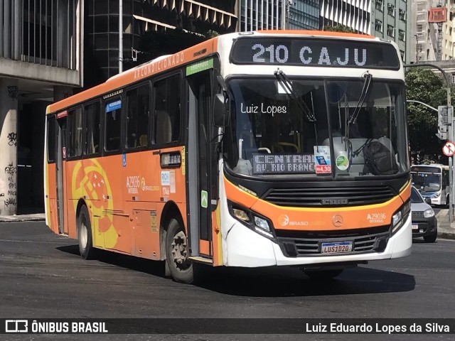 Empresa de Transportes Braso Lisboa A29036 na cidade de Rio de Janeiro, Rio de Janeiro, Brasil, por Luiz Eduardo Lopes da Silva. Número da foto: #11673526.