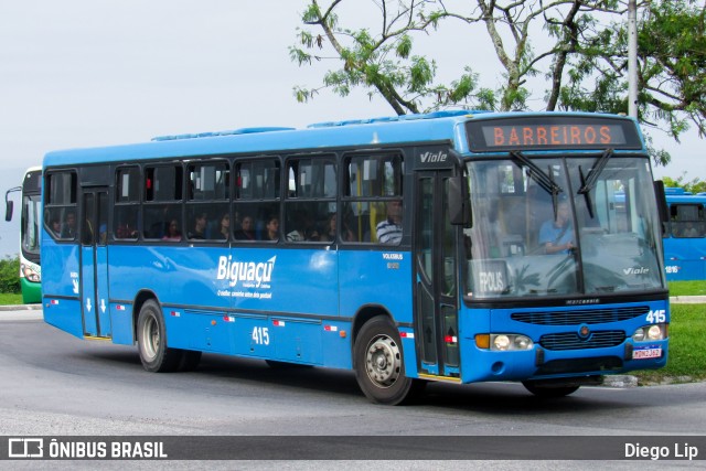 Biguaçu Transportes Coletivos Administração e Participação 415 na cidade de Florianópolis, Santa Catarina, Brasil, por Diego Lip. Número da foto: #11675398.