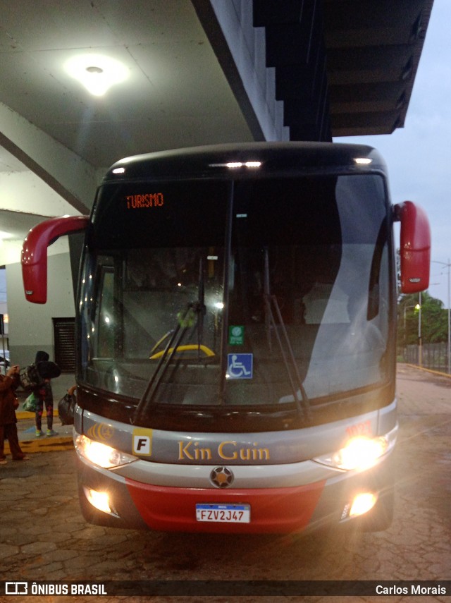 Kin-Guin Turismo e Transporte 1027 na cidade de Presidente Venceslau, São Paulo, Brasil, por Carlos Morais. Número da foto: #11673605.