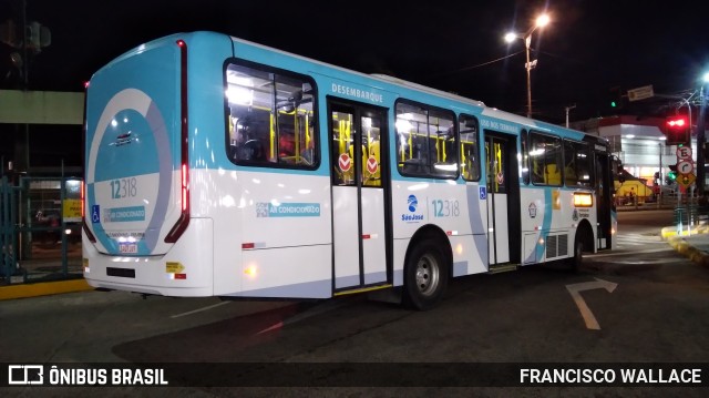 Auto Viação São José 12318 na cidade de Fortaleza, Ceará, Brasil, por FRANCISCO WALLACE. Número da foto: #11675231.