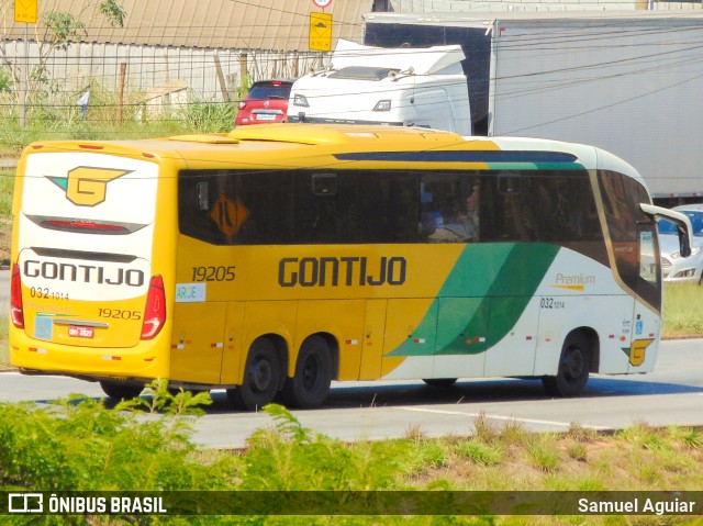 Empresa Gontijo de Transportes 19205 na cidade de Contagem, Minas Gerais, Brasil, por Samuel Aguiar. ID da foto: 11673711.