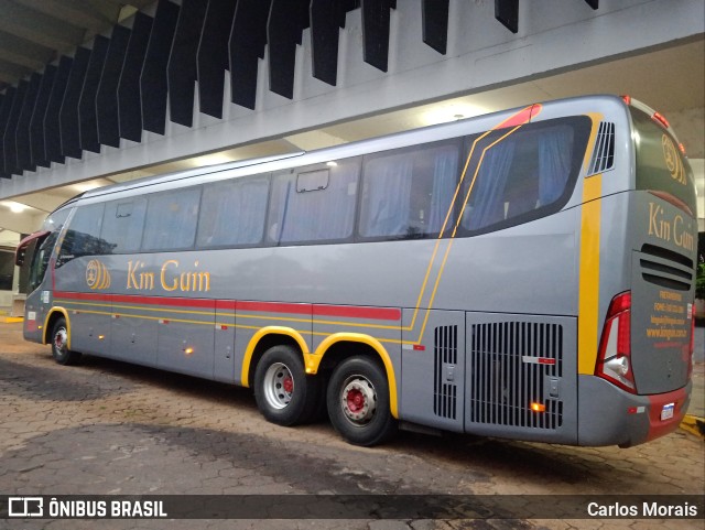 Kin-Guin Turismo e Transporte 1027 na cidade de Presidente Venceslau, São Paulo, Brasil, por Carlos Morais. ID da foto: 11673606.