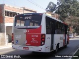 Pêssego Transportes 4 7734 na cidade de São Paulo, São Paulo, Brasil, por Gilberto Mendes dos Santos. Número da foto: #:id.
