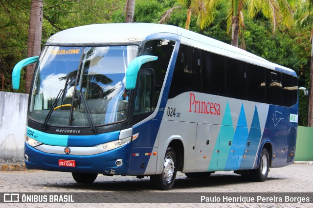 Viação Princesa dos Inhamuns 207 na cidade de Fortaleza, Ceará, Brasil, por Paulo Henrique Pereira Borges. Número da foto: #11677175.