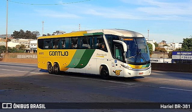 Empresa Gontijo de Transportes 18895 na cidade de Betim, Minas Gerais, Brasil, por Hariel BR-381. ID da foto: 11676186.